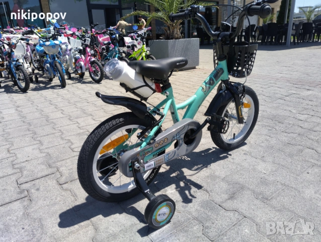 BYOX Велосипед 14" ROBO мента, снимка 11 - Велосипеди - 53534495