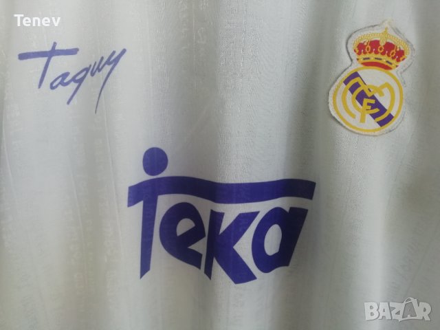 Real Madrid Davor Suker #9 Vintage 1996/1997 XXL 2XL оригинална тениска фланелка Реал Мадрид Шукер , снимка 4 - Тениски - 43182069