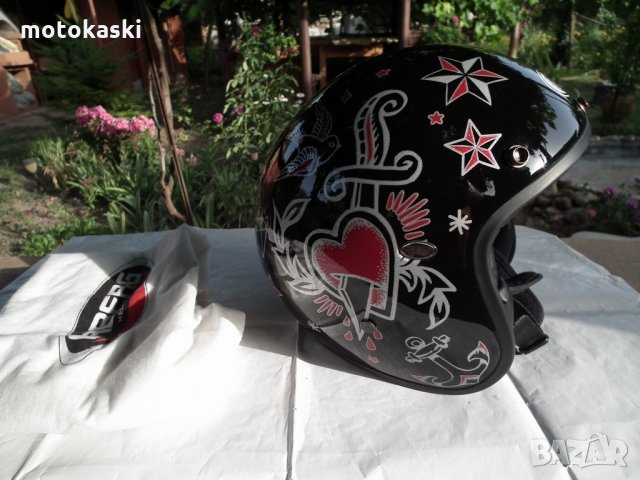 Premier шлем каска за мотор скутер чопър круйзър, снимка 1 - Аксесоари и консумативи - 33540137