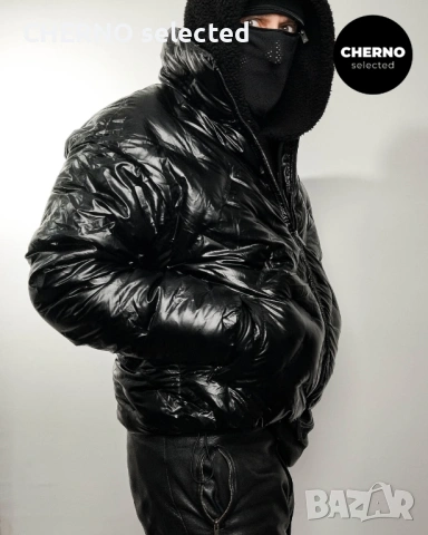 Пухено яке PEGADOR Lugo Oversized Monogram Puffer Jacket – размер L•M , снимка 3 - Якета - 53144187