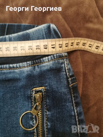 Много красиви дънки с ластик в талията, снимка 4 - Дънки - 40490707