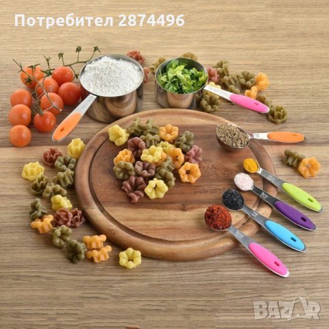 2775 Домакински комплект от мерителни лъжици и чашки , снимка 4 - Други - 35345930