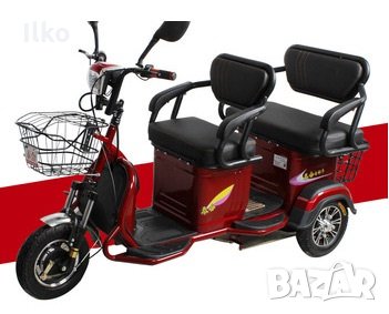 Двуместна Товарна Електрическа Триколка Grande Duo, снимка 4 - Мотоциклети и мототехника - 28619630