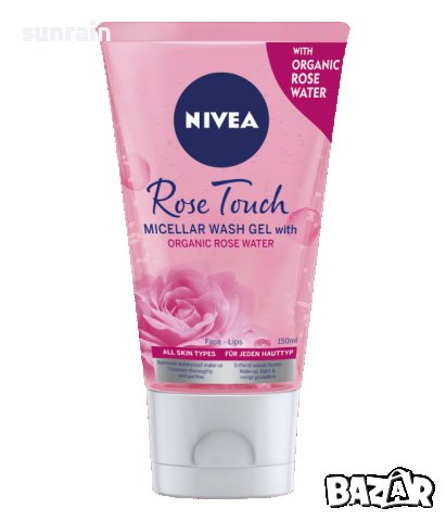 измиващ гел за лице с роза Nivea gel rose, снимка 1 - Козметика за лице - 37126534