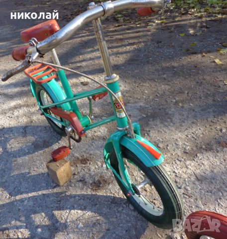 Ретро детски велосипеди марка ( Бабочка) Пеперудка два броя употребявани 1977 год. СССР, снимка 8 - Велосипеди - 36592892