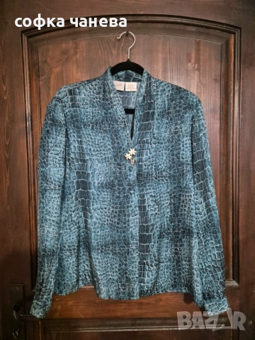 естествена коприна, риза