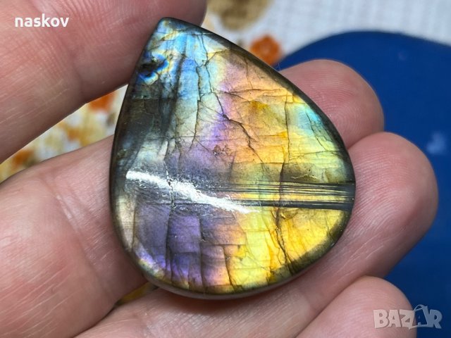 Уникален спектролит лабрадорит, снимка 12 - Други ценни предмети - 39383795