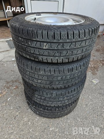 Гуми с джанти за бус 215 60 16 C Pirelli Carrier Winter, снимка 1 - Гуми и джанти - 43828447