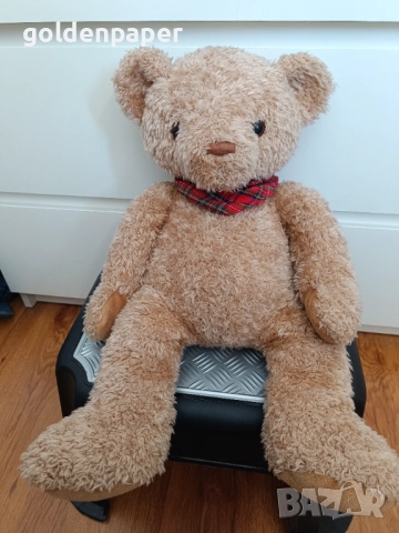 Плюшено мече Винтидж 45 cm Bob Der Bar, снимка 2 - Колекции - 52128900