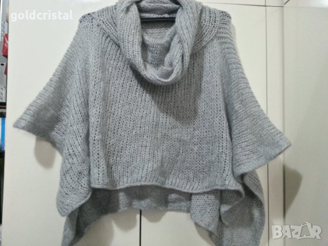 Дамса блуза пончо 