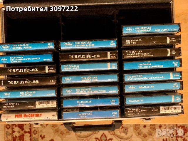 Колекция аудио касети на Битълс The Beatles, снимка 1 - Аудио касети - 44029827