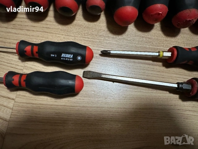 Wurth Zebra отвертки, снимка 6 - Отвертки - 53024014