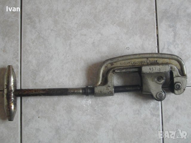 1/8-2 Цола-Захват До 70 мм-Тръборез-Немски-Уред За Рязане на Всякакви Тръби-Отличен-TUBEX, снимка 9 - Други инструменти - 33226987