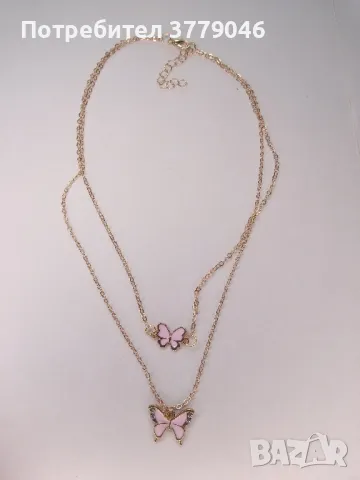 Розово дамско портмоне с бижута , снимка 9 - Портфейли, портмонета - 49517419