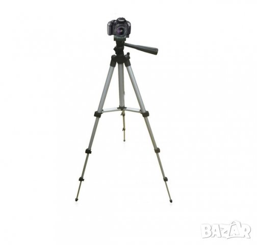 Голям 135 сантиметра статив-трипод за видео/фото техника или смартфон, снимка 3 - Чанти, стативи, аксесоари - 33394403