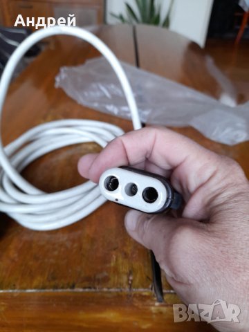 Стар захранващ кабел,Съединителен шнур,щекер #3, снимка 6 - Други ценни предмети - 43779368