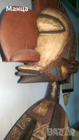 Фигура Нимба от племето Бага, снимка 2 - Антикварни и старинни предмети - 28621357