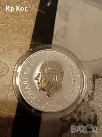 1 унция сребътна монета Маори Niue, снимка 5 - Нумизматика и бонистика - 52343940