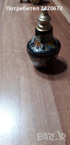 Старинно  шишенце за  парфюм, снимка 3 - Антикварни и старинни предмети - 38833812