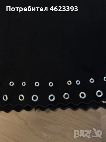 Черна рокля Maje, снимка 7 - Рокли - 52423405