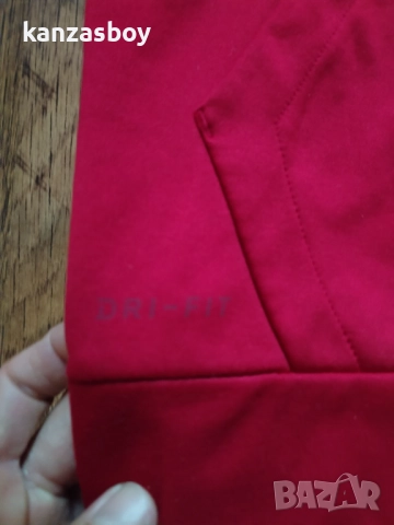 Nike M J 23Alpha Therma Flc - страхотно мъжко горнище С, снимка 7 - Спортни дрехи, екипи - 52565725