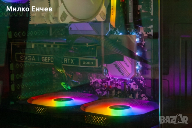 Компютър AMD RTX 2060 16GB DDR4, снимка 4 - Геймърски - 52953721