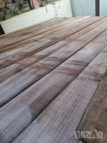тънки дъски (ламперия) от червена Секвоя , снимка 2 - Строителни материали - 53589502