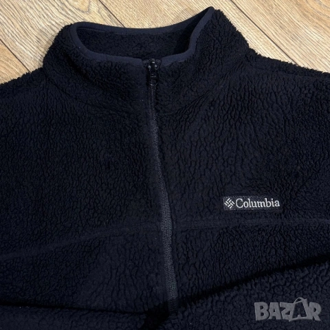 Мъжко поларено яке Columbia Sherpa Fleece | M размер, снимка 3 - Якета - 53541736