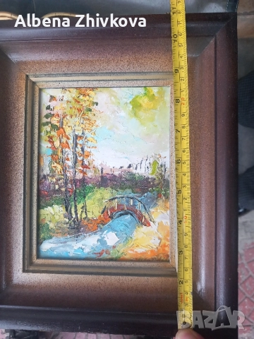 масло на картон, снимка 7 - Картини - 52051471