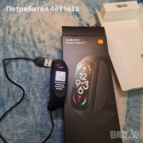 Продавам смарт гривна Xiaomi smart Band 7, снимка 2 - Смарт гривни - 52686267