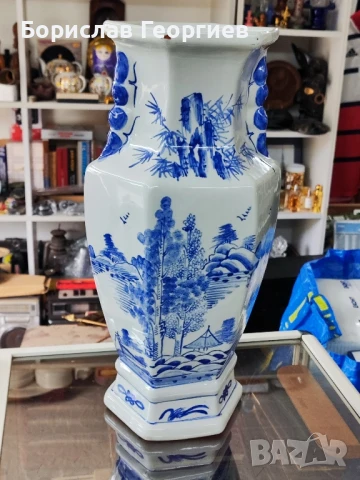 Голяма порцеланова ваза Виетнам 