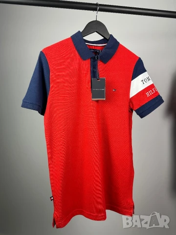  Tommy мъжка тениска с яка 5 цвята  , снимка 10 - Тениски - 36010840