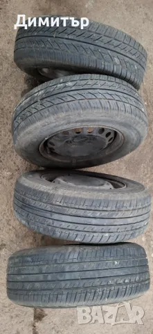 Гуми с джанти 175 70 13 за рено клио 2 4x100, снимка 2 - Гуми и джанти - 48649210