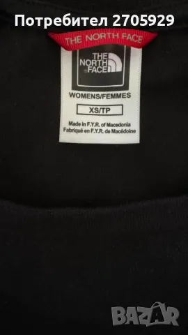 Черна блуза The North Face размер XS Оригинална!, снимка 3 - Блузи с дълъг ръкав и пуловери - 50229258