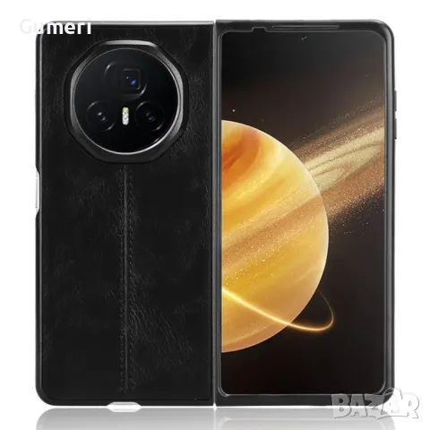 Huawei Honor Magic V3 5G Твърд Кейс - Кожен , снимка 1 - Калъфи, кейсове - 47694978