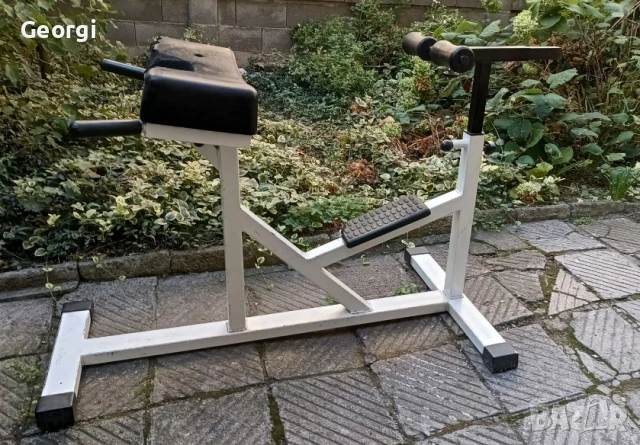 Пейка за гръбна екстензия/хиперекстензия/римски стол/фитнес уред/чугунени гири/Body's Sport, снимка 3 - Фитнес уреди - 51231597