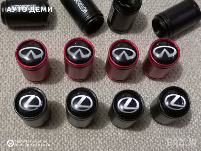 Супер качество капачки за вентили винтили Моторспорт Motorsport за кола автомобил джип бус ван , снимка 6 - Аксесоари и консумативи - 32677949