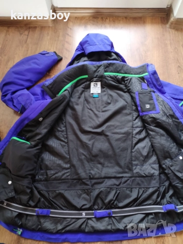 SALOMON Men's Iceglory ski jacket - мъжко ски яке КАТО НОВО L, снимка 11 - Якета - 52079847