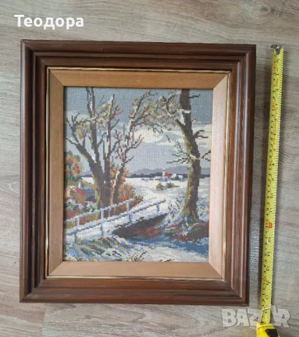 Ръчно ушити  гоблени , снимка 7 - Гоблени - 49191779