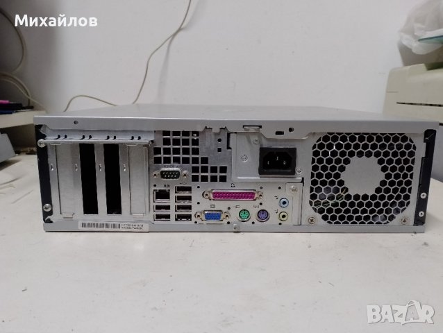 Двуядрен настолен компютър HP Compaq dc7800s + Гаранция, снимка 2 - Работни компютри - 43694438
