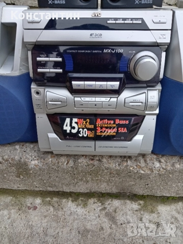 уредба JVC MX-J100, снимка 3 - Аудиосистеми - 52432669