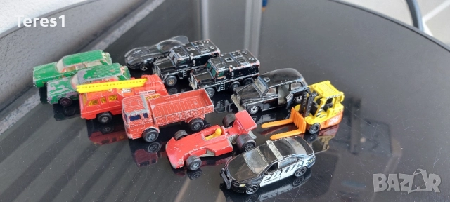 Мачбокс метални колички 10бр + 1 Хотуилс подарък, снимка 2 - Колекции - 51905359