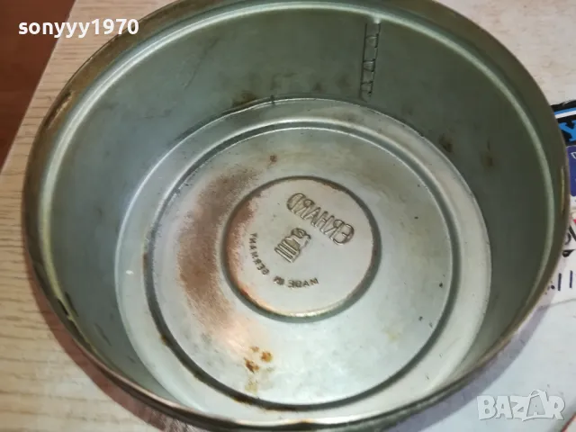 ERHARD MADE IN GERMANY-НЕМСКИ МЕТАЛЕН ПЕПЕЛНИК С МАРКИРОВКИ-ВНОС SWISS 2601251648, снимка 6 - Антикварни и старинни предмети - 48836623
