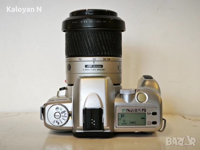 Обектив Minolta AF 28-100mm f/3.5-5.6 (D) и тяло Minolta Dynax 40, снимка 7 - Фотоапарати - 53411077