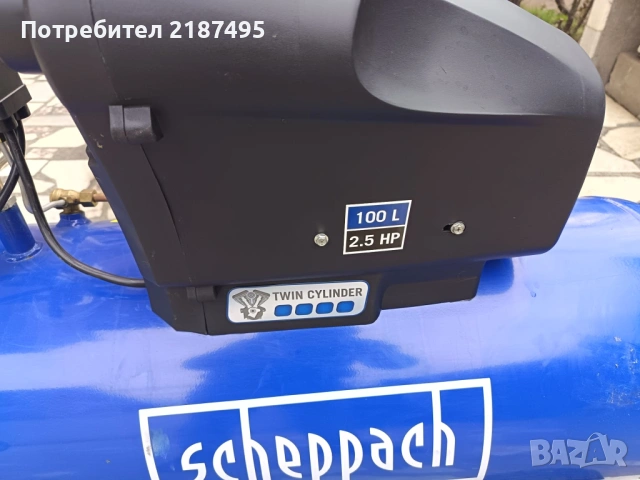 Компресор шепа  100литра, снимка 4 - Други - 53288527