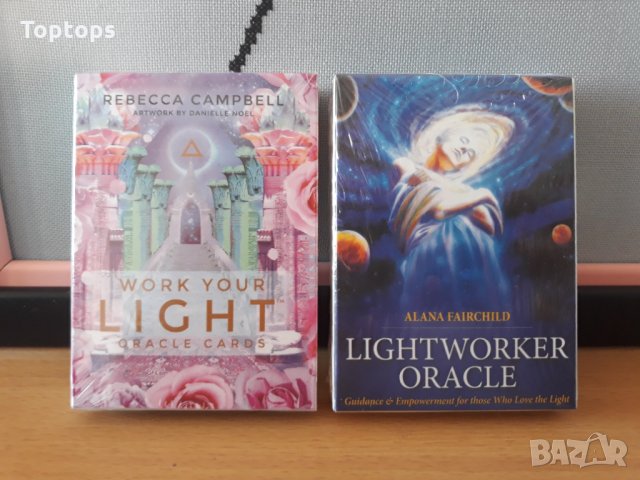 Oракул карти: Work Your Light Oracle & Lightworker Oracle, снимка 1