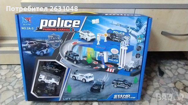 играчка полицейски паркинг гара., снимка 5 - Други - 43987479