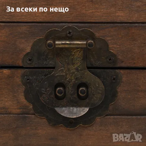 Ракла от масивна дървесина, винтидж стил, 120х30х40 см, снимка 4 - Ракли - 47414883