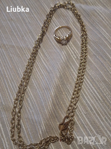 колиета медицинска стомана, снимка 2 - Колиета, медальони, синджири - 53389624