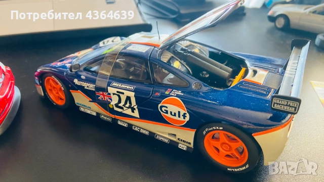 McLaren f1 1:18, снимка 2 - Колекции - 51937567